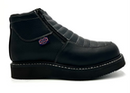 Fuerbo Boots Men”s WW–980 Double Zipper Work Boot– Black