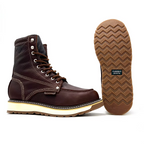 Fuerbo Boots Men”s 955 Lacer Moc Toe Boots– Ocher Brown