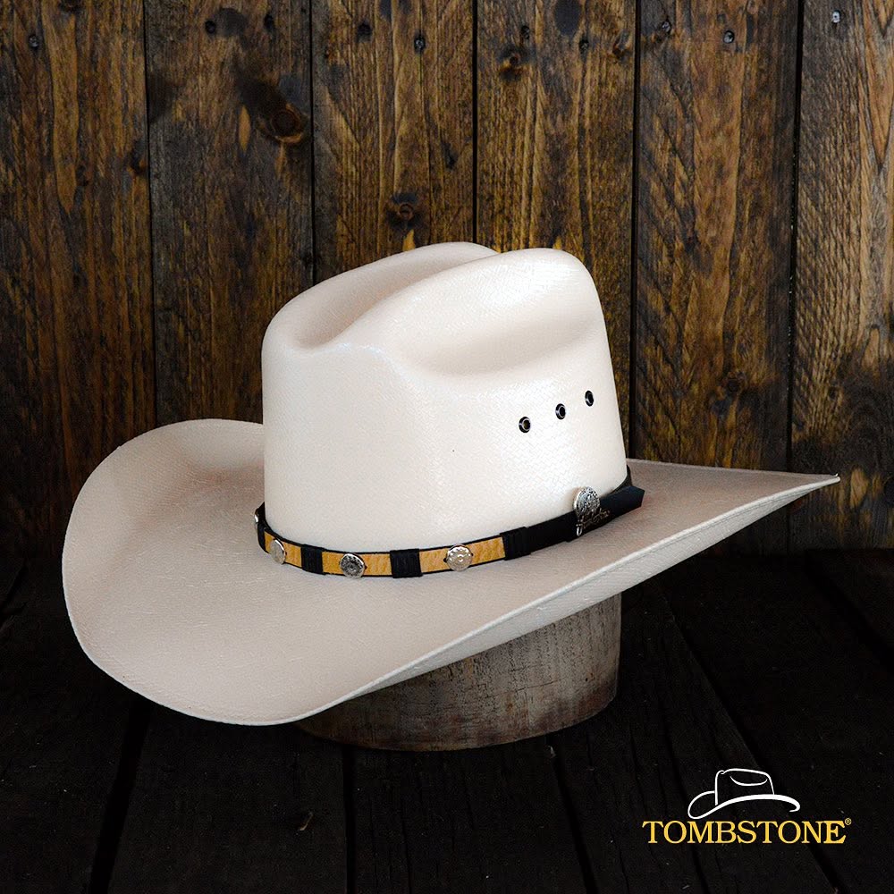 Sombrero Tombstone 15X Mustang Style Western Cowboy Straw Hat