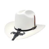Sombrero Cuernos Chuecos 5000X Johnson San Judas Tadeo Cowboy Straw Hat -Brim 3"