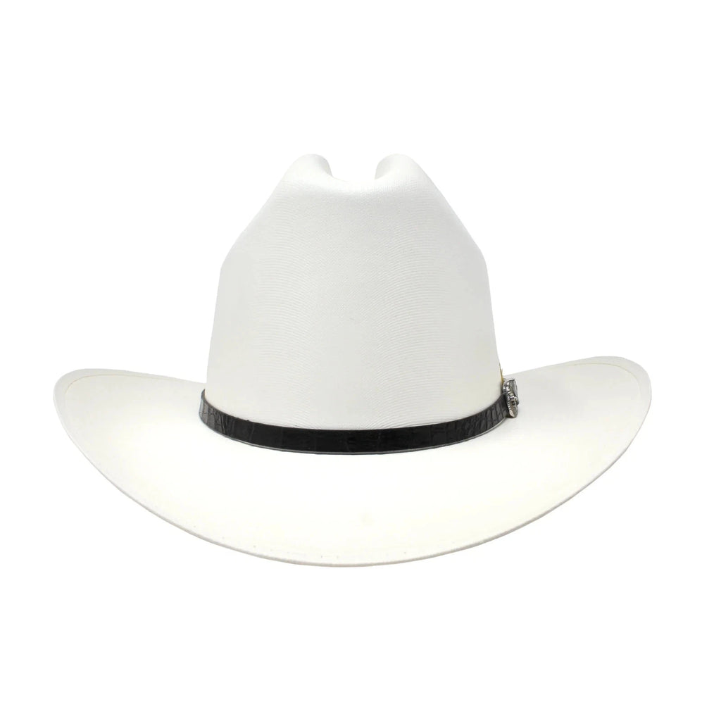 Sombrero Cuernos Chuecos 5000X Johnson San Judas Tadeo Cowboy Straw Hat -Brim 3"