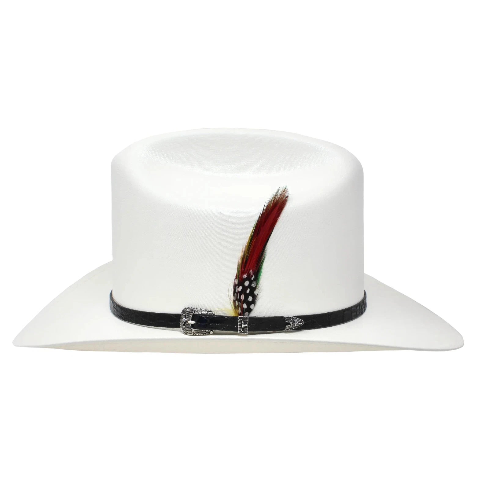 Sombrero Cuernos Chuecos 5000X Johnson San Judas Tadeo Cowboy Straw Hat -Brim 3"