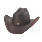 Bullhide BE COWBOY Shantung Panama Cowboy Straw Hat