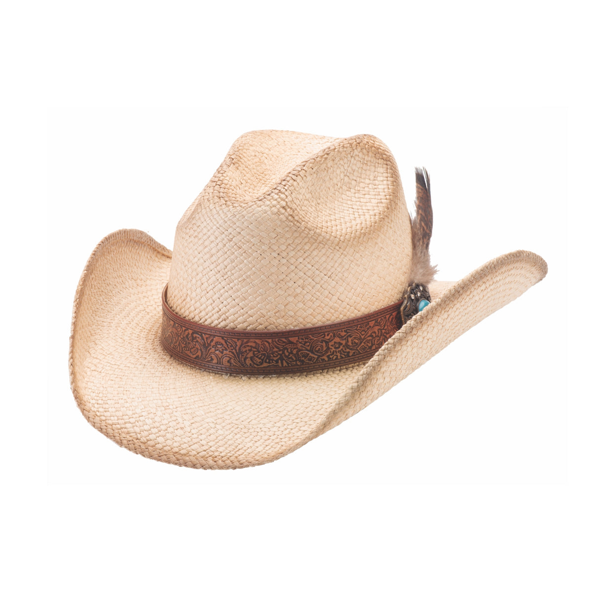 Bullhide MOONSHINE Genuine Panama Cowboy Straw Hat