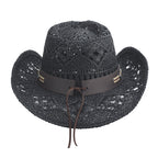 Bullhide YOUNG LOVE Toyo Straw Cowboy Hat - Black