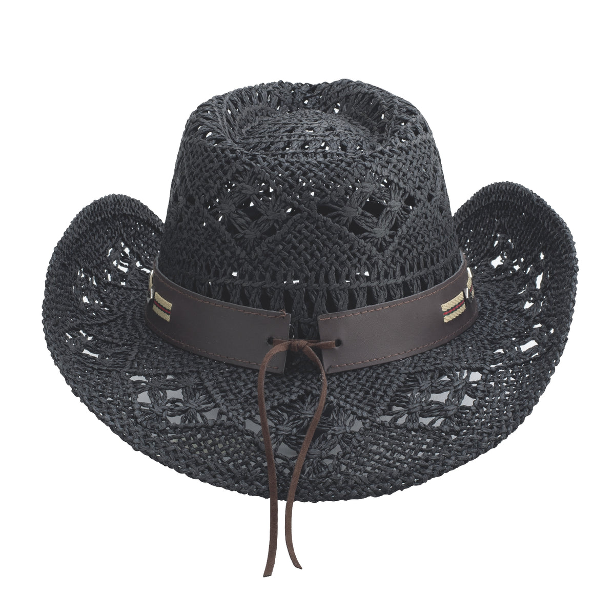 Bullhide YOUNG LOVE Toyo Straw Cowboy Hat - Black