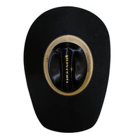 Texana Montero 100X Texas Style Western Cowboy Fur Felt Hat - Black