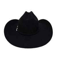 Texana Montero 100X Texas Style Western Cowboy Fur Felt Hat - Black