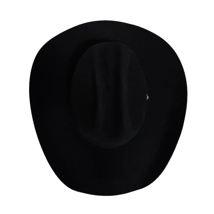 Texana Montero 100X Texas Style Western Cowboy Fur Felt Hat - Black