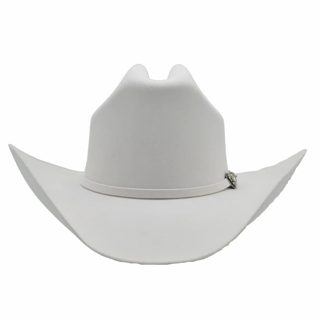 Silverton Men 100X Estilo Sinaloa (25% Wool 75% Buffalo Fur) Western Cowboy Hat - White