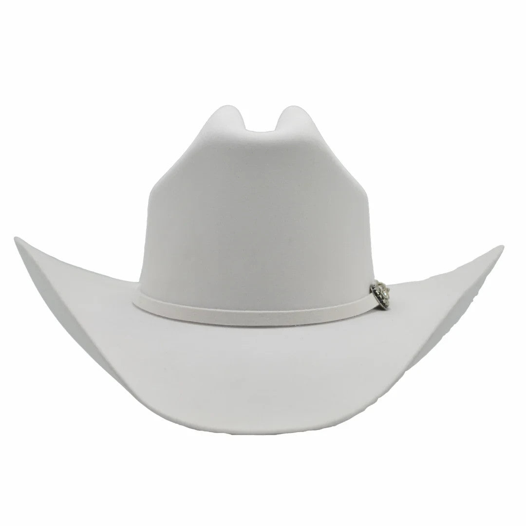 Silverton Men 100X Estilo Sinaloa (25% Wool 75% Buffalo Fur) Western Cowboy Hat - White