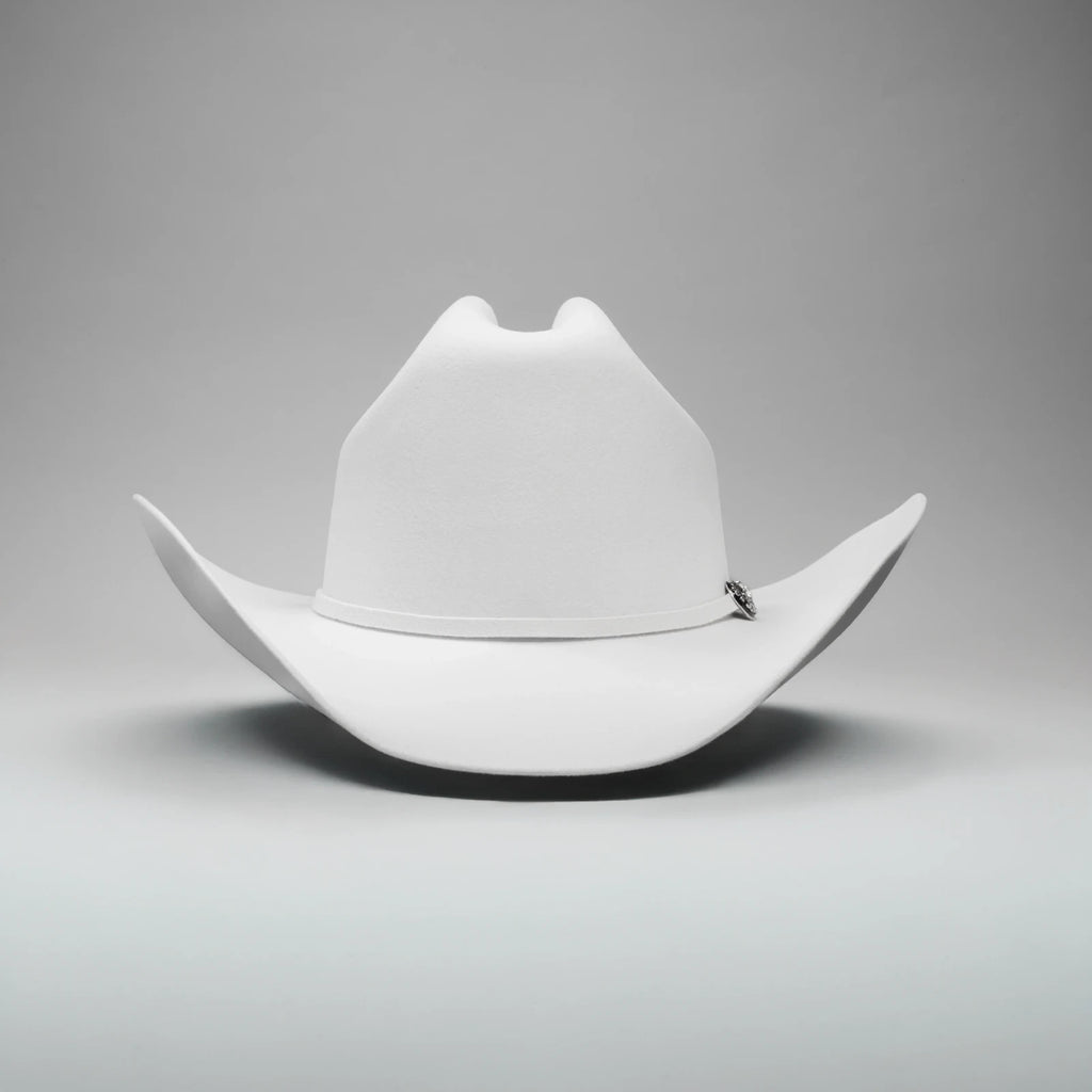 Silverton Men 100X Estilo Sinaloa (25% Wool 75% Buffalo Fur) Western Cowboy Hat - White