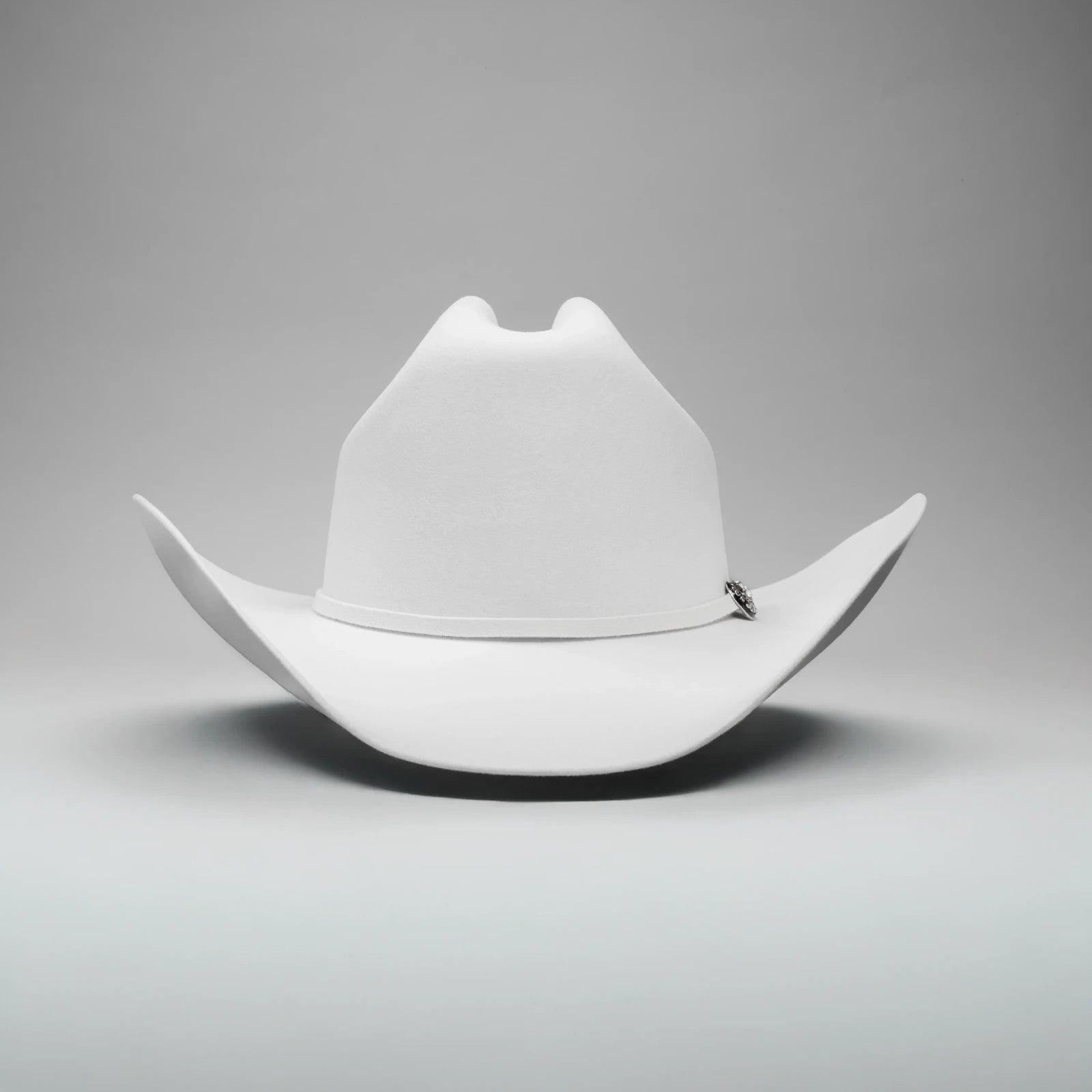 100X Estilo Sinaloa (25% Wool 75% Buffalo Fur) Western Cowboy Hat - White