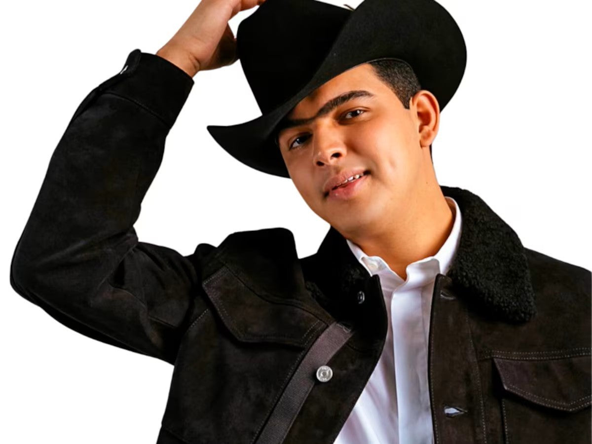 50X Estilo Panter Belico Western Cowboy Hat, Low Crown, Brim 3.5" - Black