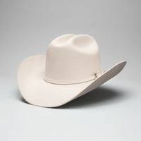 Silverton Men 50X Estilo Julion (50% Wool 50% Buffalo Fur) Western Cowboy Hat - Bone
