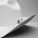 Silverton Men 100X Estilo Sinaloa (25% Wool 75% Buffalo Fur) Western Cowboy Hat - White
