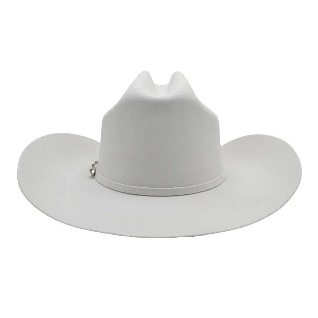 Silverton Men 100X Estilo Sinaloa (25% Wool 75% Buffalo Fur) Western Cowboy Hat - White