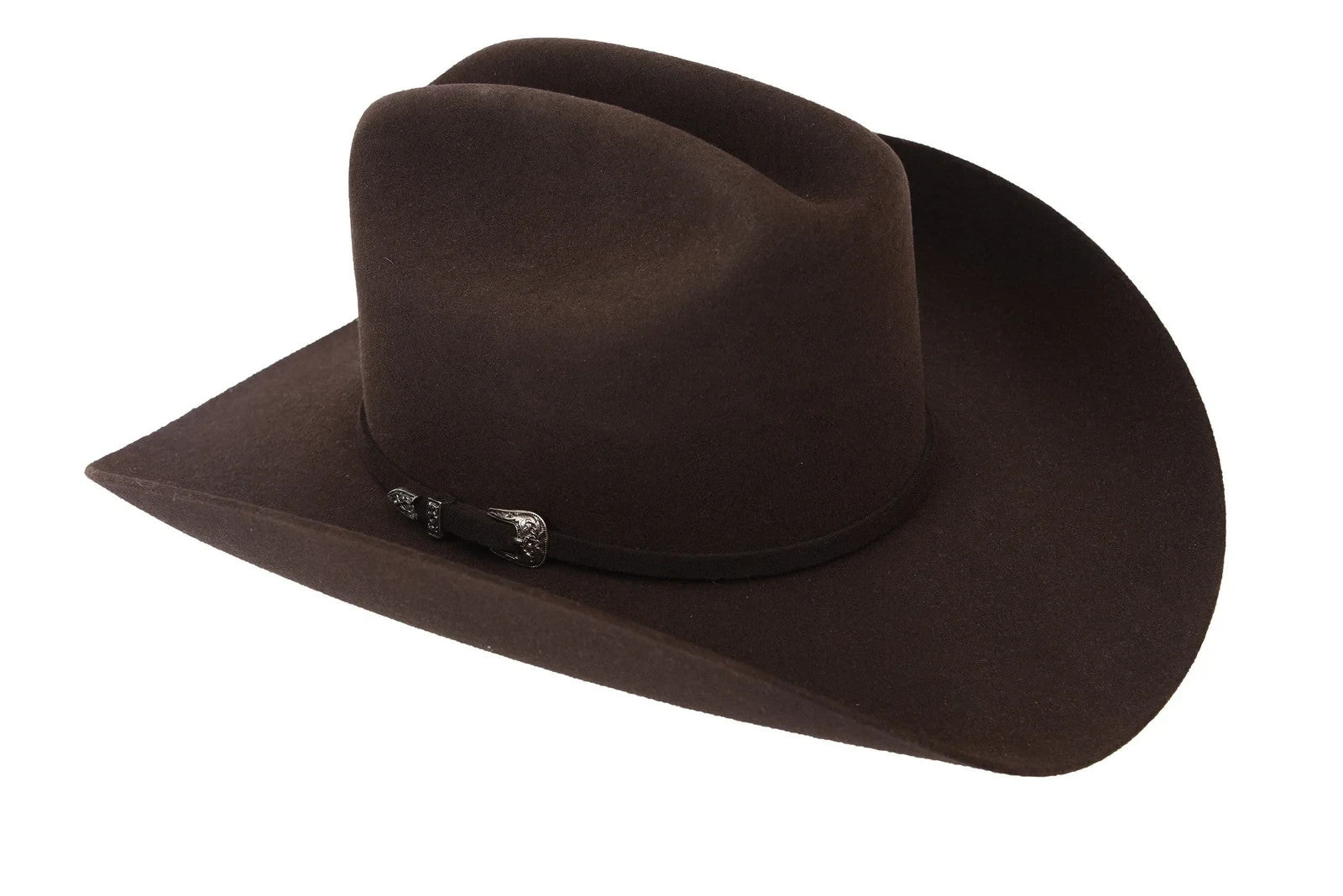 50X Estilo Julion (50% Wool 50% Buffalo Fur) Western Cowboy Hat - Brown