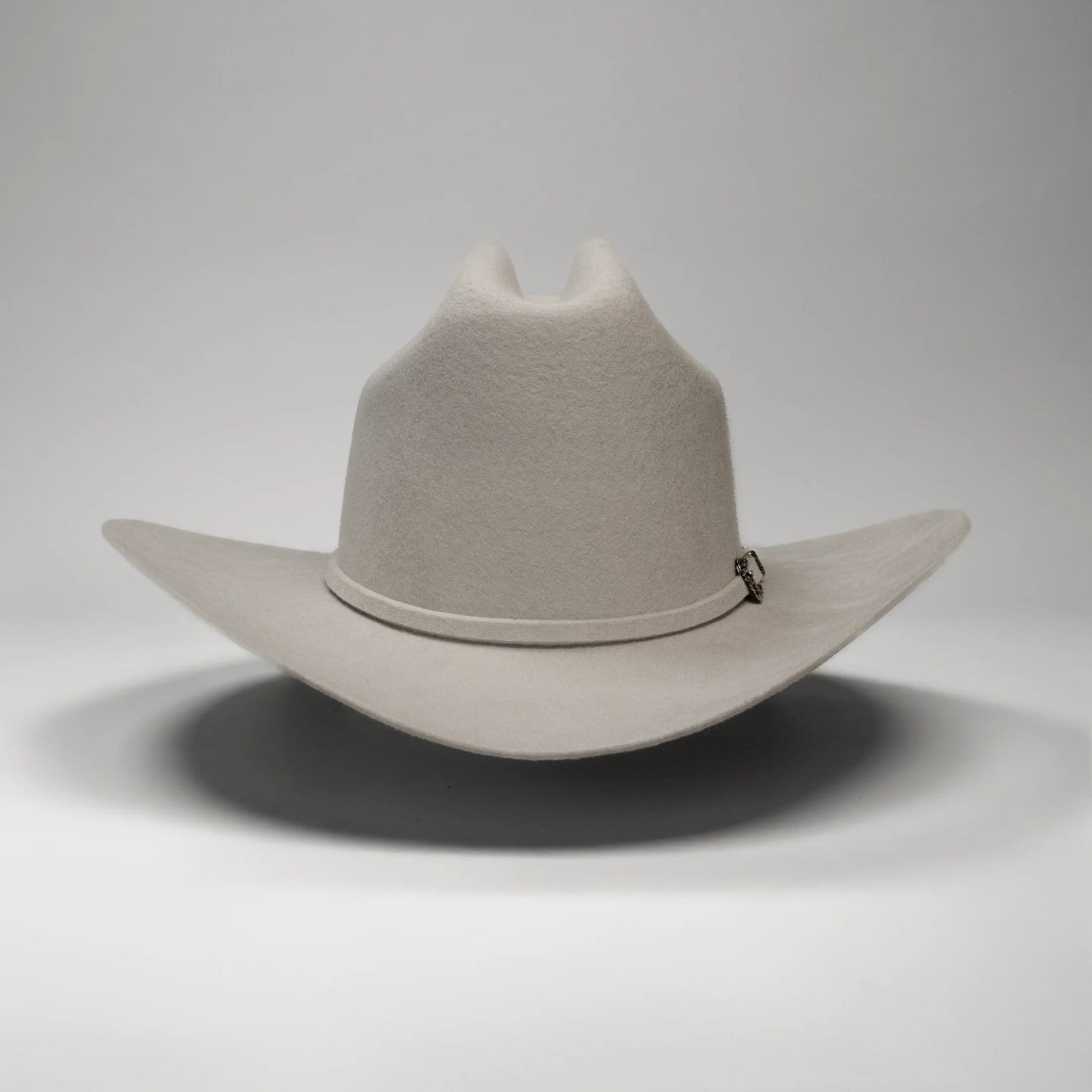 50X Estilo Panter Belico Western Cowboy Hat, Low Crown, Brim 3.5" - Gray