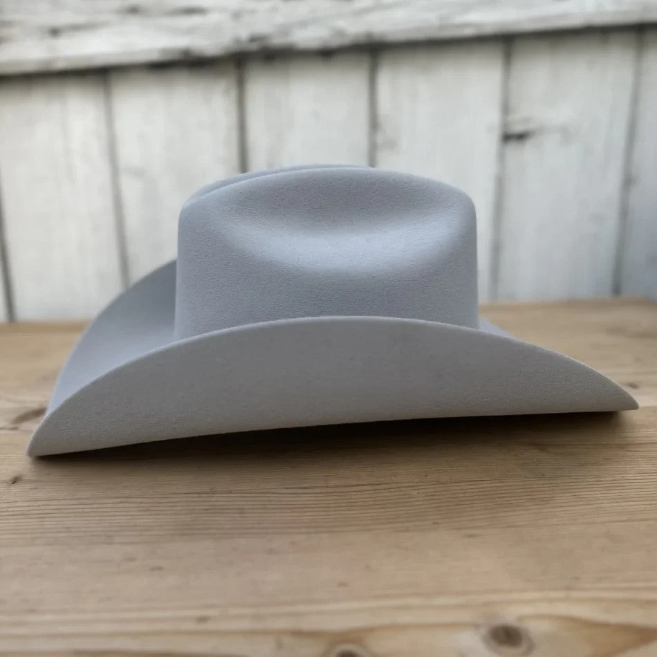 100X Estilo Julion Western Cowboy Felt Hat - Grey