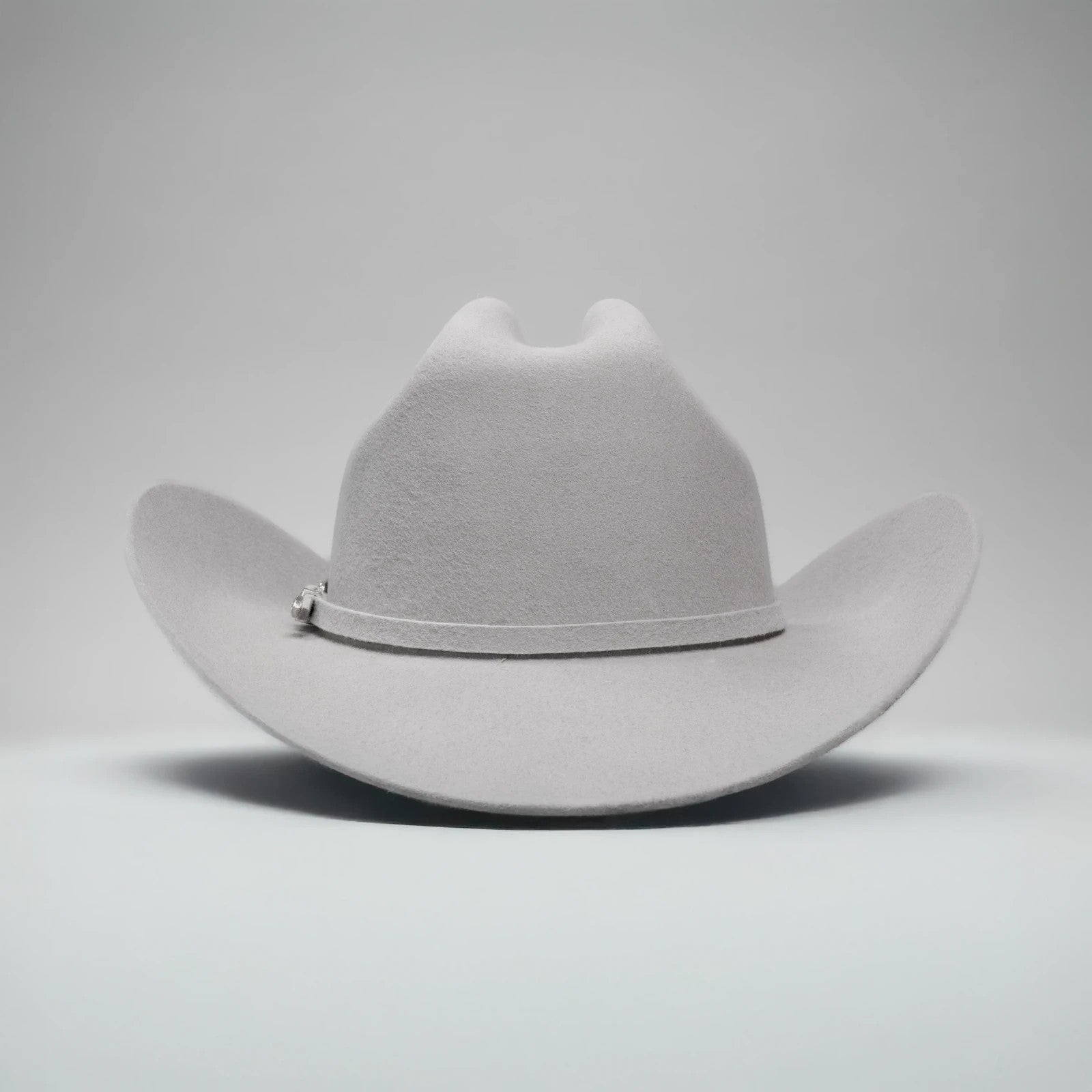 50X Estilo Julion (50% Wool 50% Buffalo Fur) Western Cowboy Hat - Silver