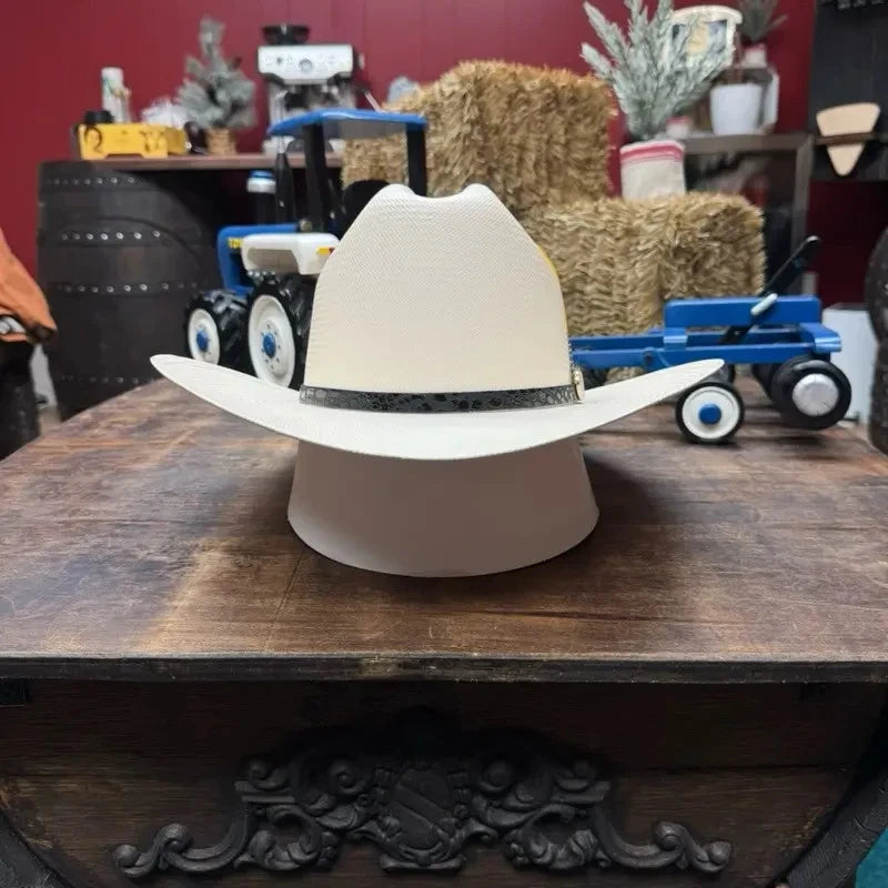Sombrero Stone 1000X El Centenario Sinaloa Style Western Cowboy Straw Hat