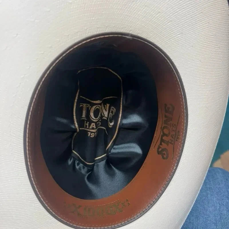 Sombrero Stone 1000X El Centenario Sinaloa Style Western Cowboy Straw Hat
