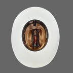 Sombrero Stone 1000X Sinaloa Style Virgen de Guadalupe Western Cowboy Straw Hat