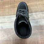 Men's Work Shoes Laces Genuine Leather Oil Eater Resistant Est. 375/420 Black