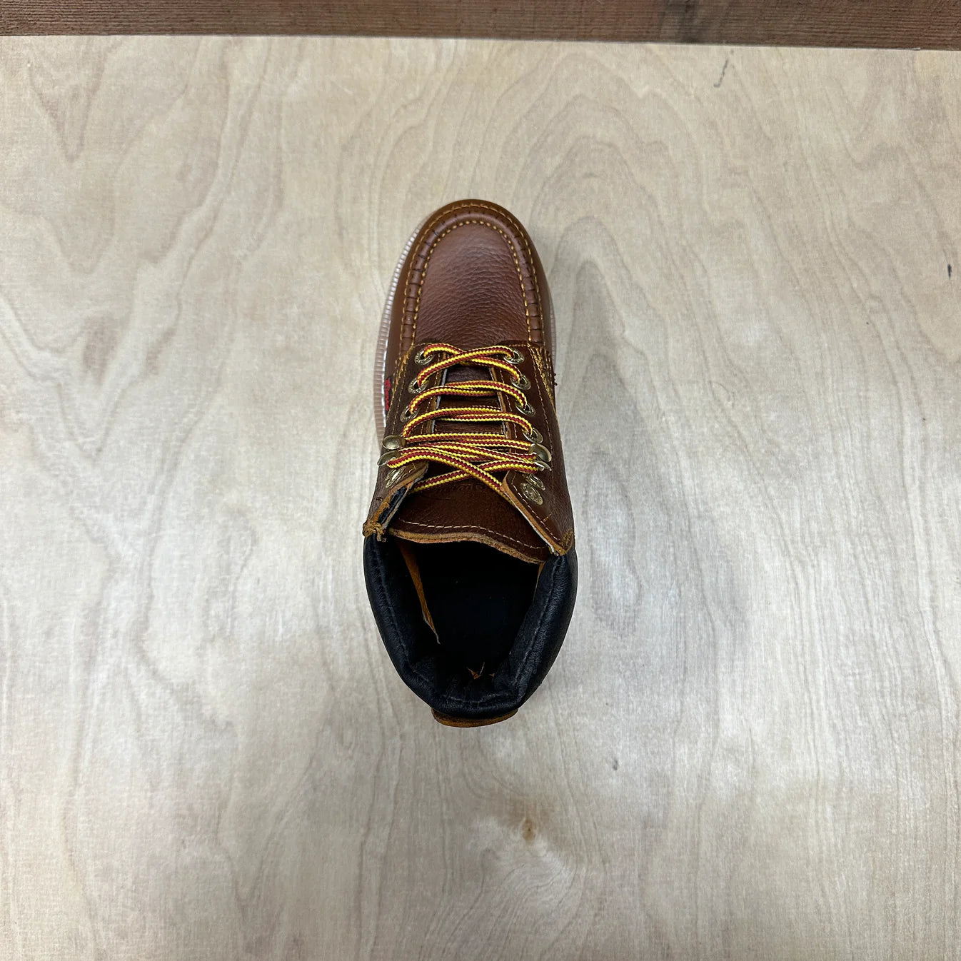 Men's Work Shoes Laces Genuine Leather Oil Eater Resistant Est. 375/420 Roble