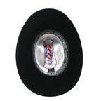 Texana Tombstone 20X Western Cowboy Fur Felt Hat El Fantasma Johnson Style-Black