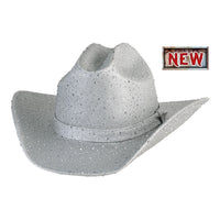 Bullhide GLITZY SPARK Fabric Cowboy Hat - Silver