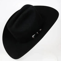 Texana White Diamonds 100X Sinaloa Style Western Cowboy Fur Felt Hat - Black