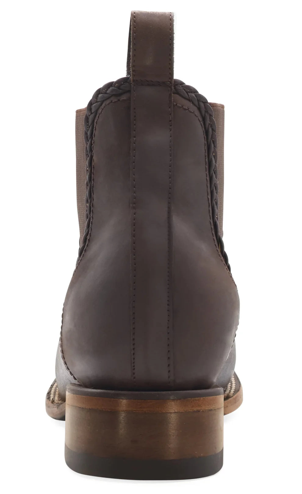 Women´s Silverton Ellie All Leather Wide Square Toe Short Boots-Brown