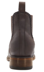 Women´s Silverton Ellie All Leather Wide Square Toe Short Boots-Brown