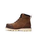 Bonanza Genuine Leather FRONTIER PRO 6" Moc Toe Waterproof Work Boots - Brown