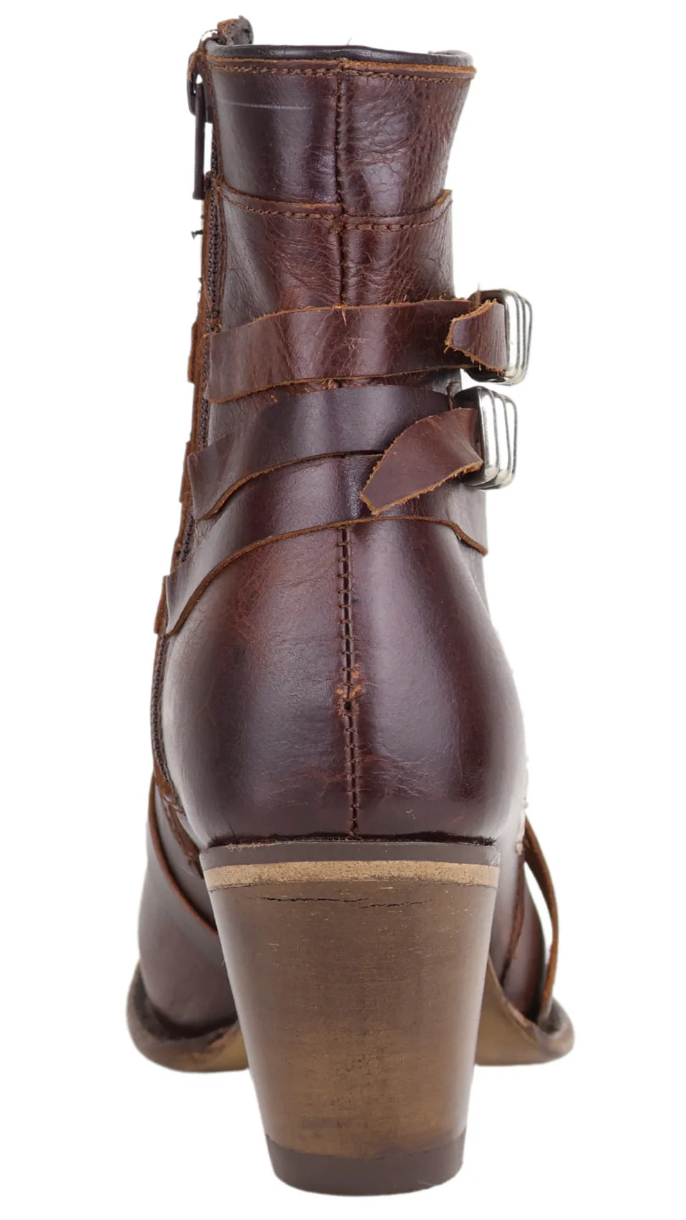 Women´s Silverton Baker All Leather Round Toe Short Boots-Shedron