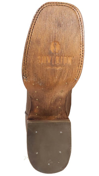 Women´s Silverton Amanda All Leather Wide Square Toe Boots-Tobacco