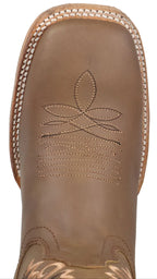 Women´s Silverton Amanda All Leather Wide Square Toe Boots-Tobacco