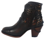Women´s Silverton Crue All Leather Round Toe Short Boots-Desert