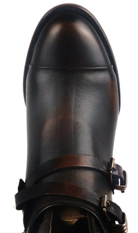 Women´s Silverton Crue All Leather Round Toe Short Boots-Desert