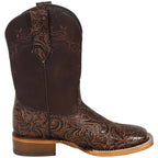 Women´s Silverton Miranda All Leather Wide Square Toe Boots-Brown