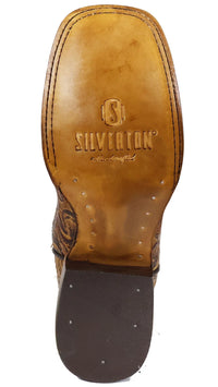 Women´s Silverton Miranda All Leather Wide Square Toe Boots-Honey