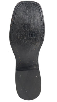 Women´s Silverton Sara All Leather Wide Square Toe Boots-Black
