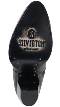 Women´s Silverton Taylor All Leather Snip Toe Knee High Boots-Black