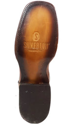 Women´s Silverton Grace All Leather Wide Square Toe Boots-Cognac