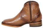 Women´s Silverton Nelly All Leather Wide Square Toe Short Boots-Honey
