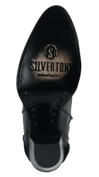 Women´s Silverton Walker All Leather Snip Toe Short Boots-Black