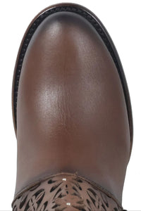 Women´s Silverton Reese All Leather Round Toe Short Boots-Brown