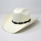Cuernos Chuecos 150X Marlboro Style (Oscar) Western Cowboy Shantung Straw Hat
